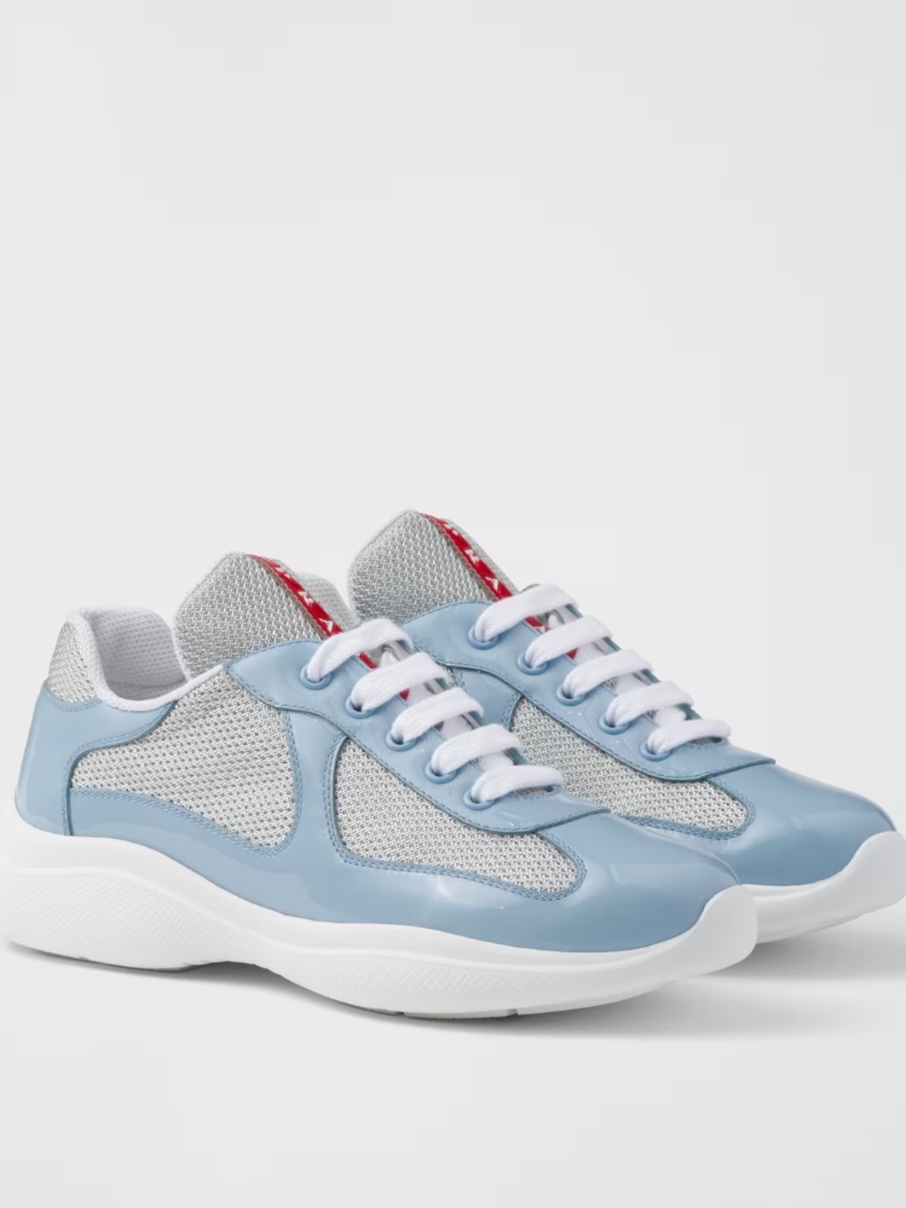 Prada America's Cup biker fabric sneakers women’s 37